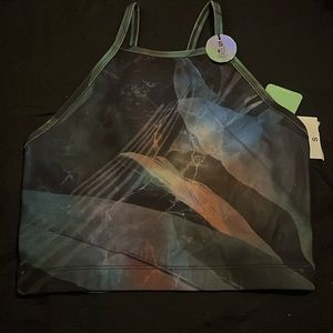 Forever 21 Multicolor Sports Bra size small NWT